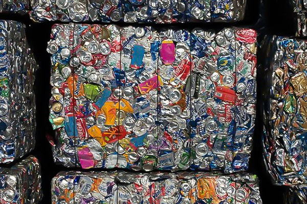 aluminum can bales
