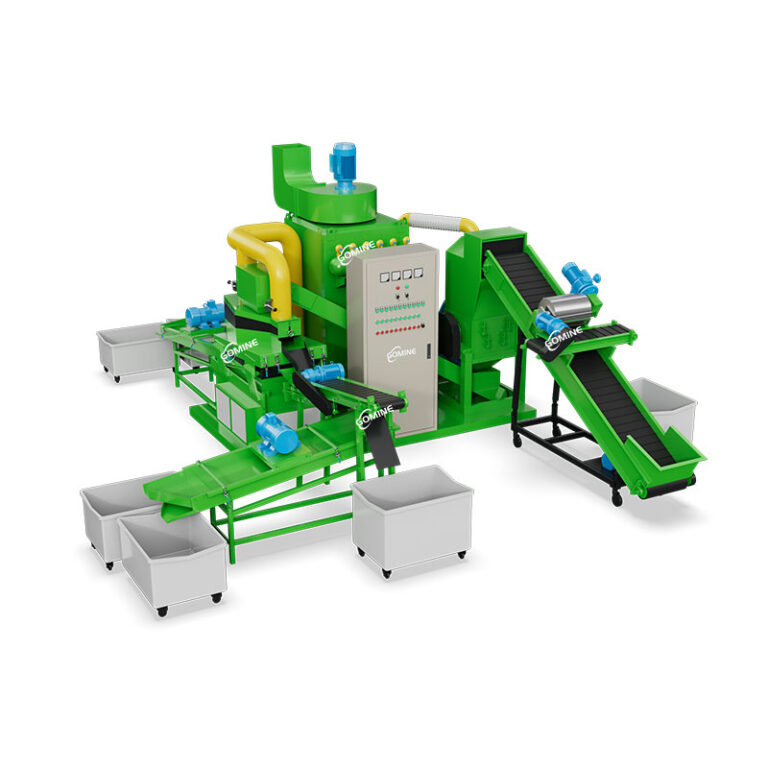 copper cable recycling machine