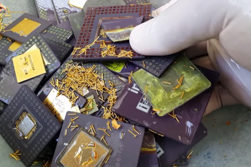Графен может эффективно извлекать золото из электронных отходов: исследование